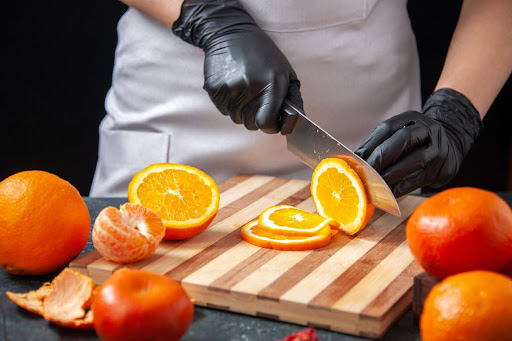 Cross-contamination occurs when pathogens transfer from one surface or food item to another, causing illness.