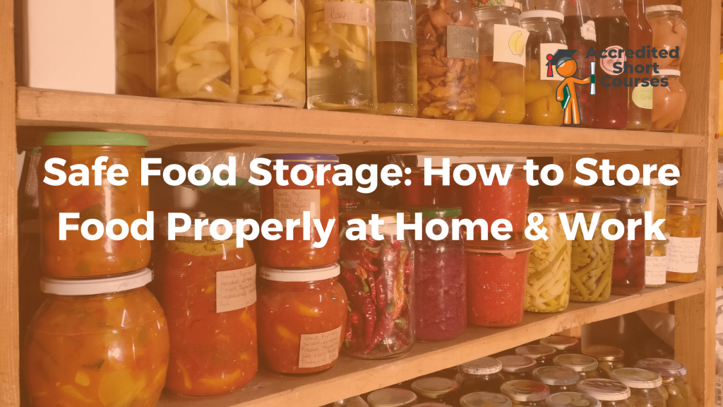 Safe Food Storage How to Store Food Properly at Home Work