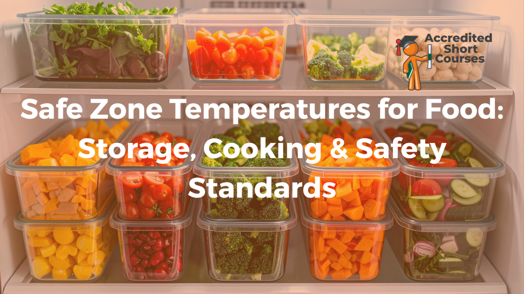 Safe Zone Temperatures for Food Storage Cooking Safety Standards